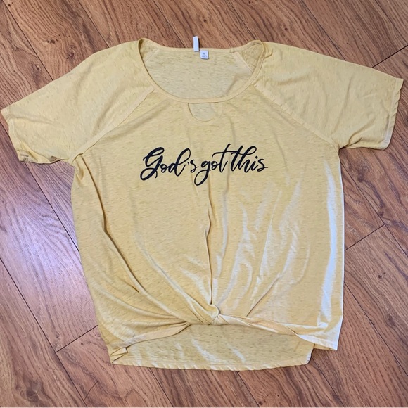 Christian T-Shirt Lot : God Made Her & God’s Got This two for the price of one - Picture 2 of 8